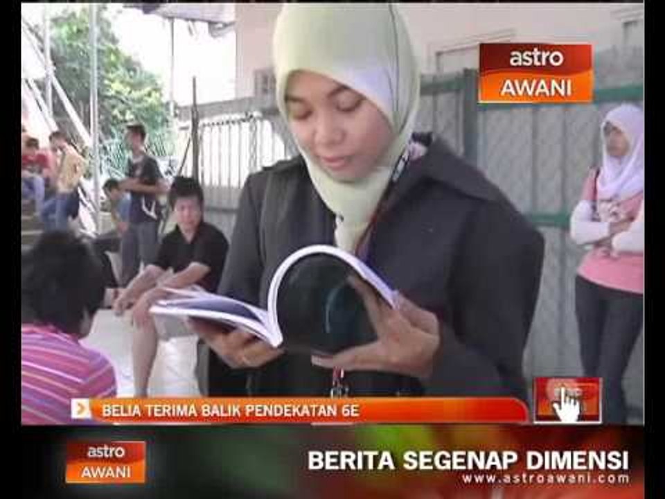 Belia terima balik pendekatan 6E