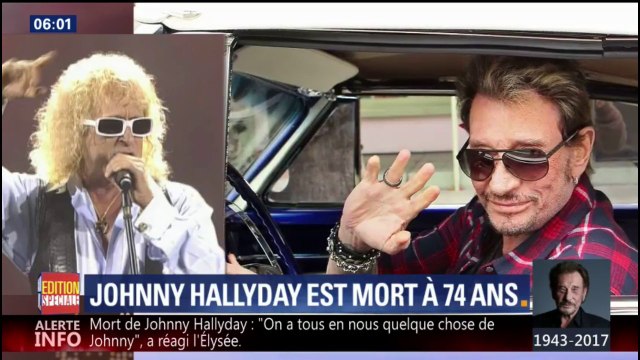 Mort de Johnny Hallyday: Il est parti en héros , salue Michel Polnareff