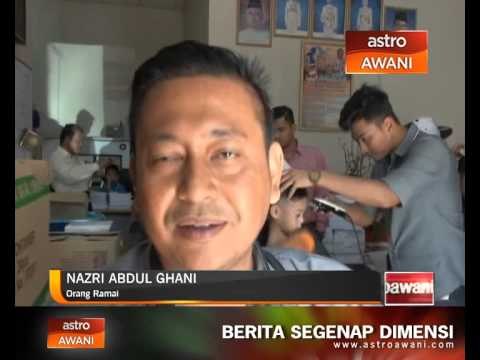 Program khidmat gunting rambut percuma
