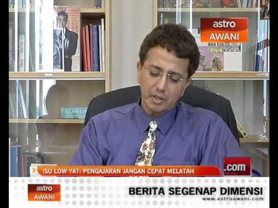 Isu Low Yat: Pengajaran jangan cepat melatah