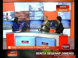 Kisah cinta La Bayadere di Panggung Sari