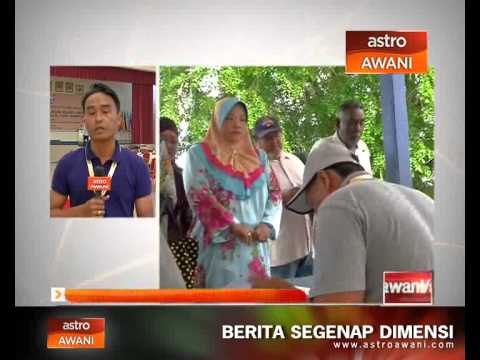 Perkembangan PRK P.091 setakat 02:00 petang