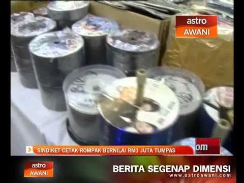 Sindiket cetak rompak bernilai RM1 juta tumpas