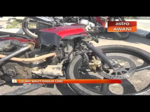 Seorang lelaki maut digilis lori