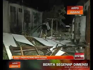 Ribut pada petang Raya kedua
