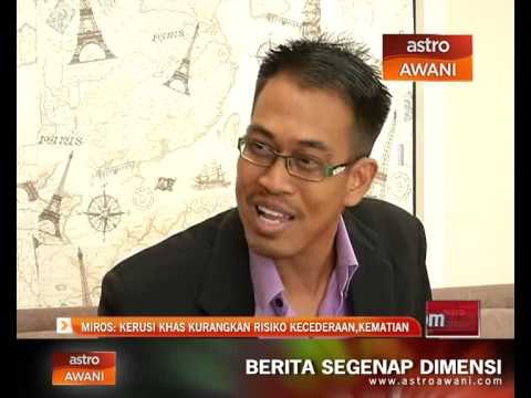 MIROS: Kerusi khas kurangkan risiko kecederaan, kematian