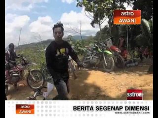 Crossing uncharted paths, on motocross