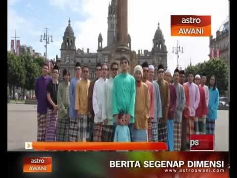 Perkongsian 'Eid Mubarak' dari luar negara