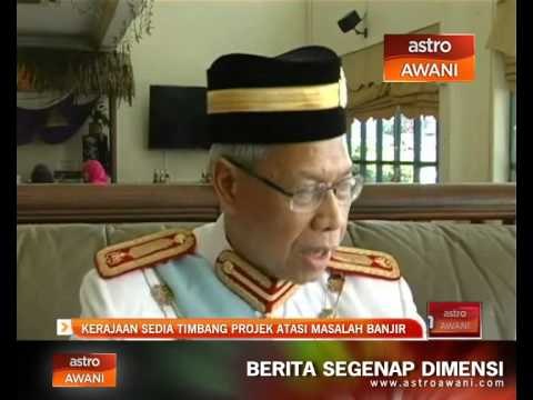 Kerajaan sedia timbang projek atasi masalah banjir