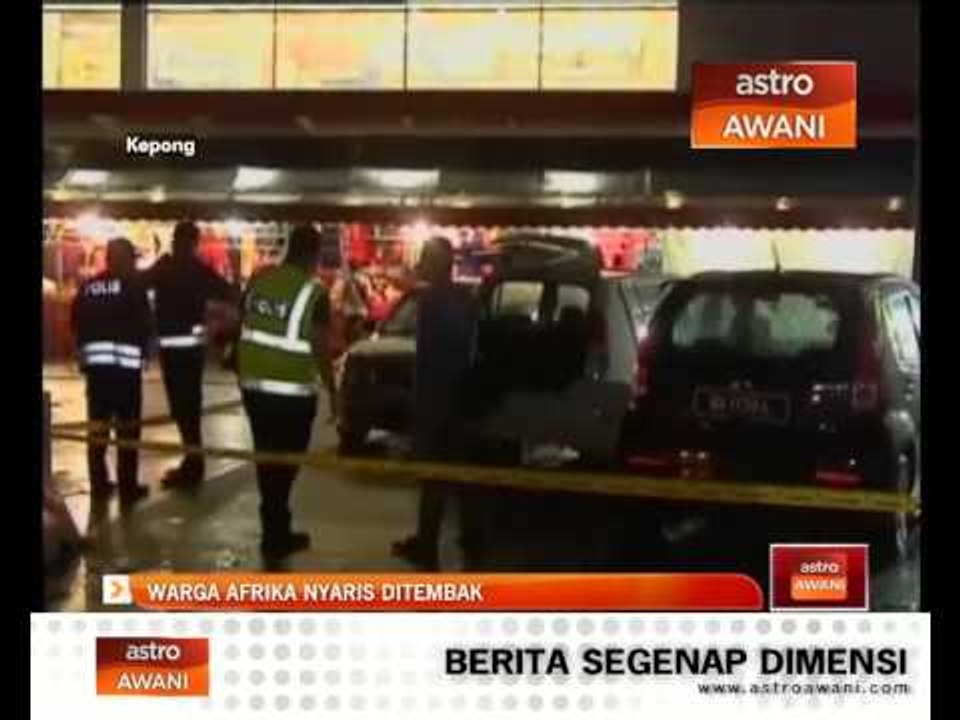 Warga Afrika nyaris ditembak