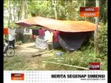 Kesempitan hidup paksa 3 keluarga hidup dalam semak