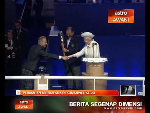 Perasmian meriah Sukan Komanwel ke-20