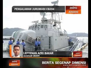 Pengalaman jurumudi CB204