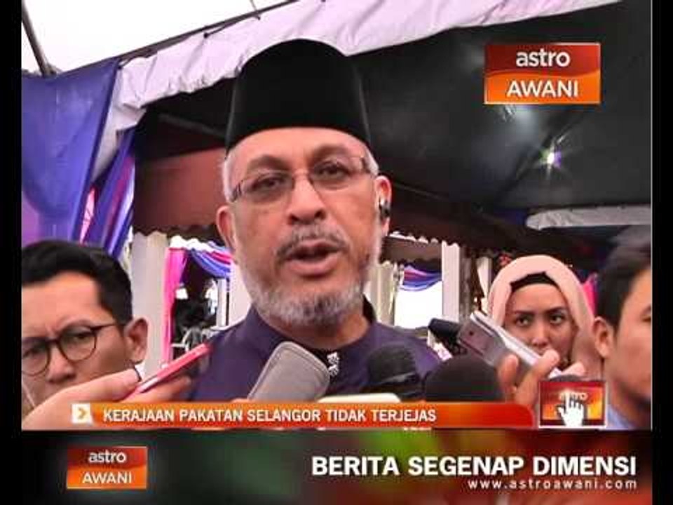 Kerajaan pakatan Selangor tidak terjejas