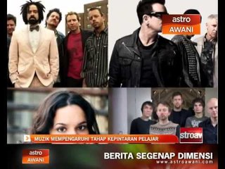 Muzik mempengaruhi tahap kepintaran pelajar