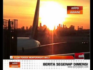 Filem pendek memperingati MH17