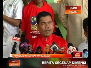 Himpunan Rakyat Bersatu: Provokasi pihak luar punca kecoh