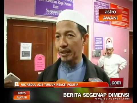 Nik Abdul Aziz Nik Mat dipindahkan ke ICU