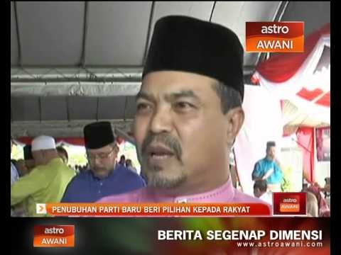 Penubuhan parti baru beri pilihan kepada rakyat