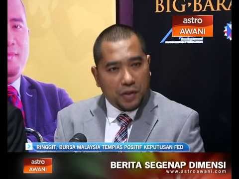 Ringgit, Bursa Malaysia akan tempias positif keputusan The Fed