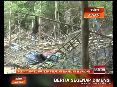 Tiada kubur, kem pelarian baharu di sempadan