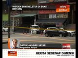 Insiden bom meletup bersama Datuk Akhbar Satar
