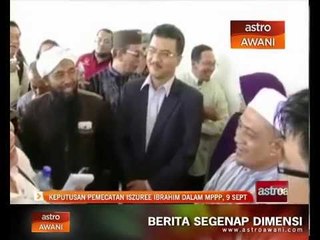 Keputusan pemecatan Iszuree Ibrahim dalam MPPP, 9 Sept