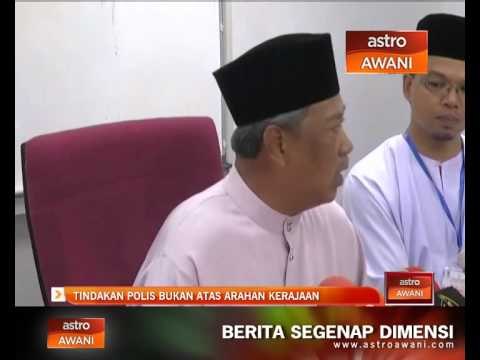 Tindakan polis bukan atas arahan kerajaan