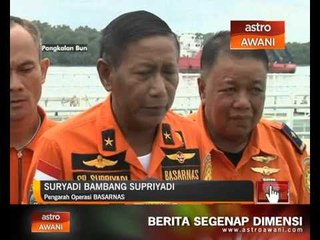 QZ8501: Usaha mengangkat badan utama pesawat