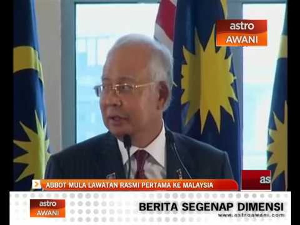 Abbott mula lawatan rasmi pertama ke Malaysia