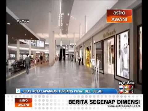 KLIA2 kota lapangan terbang pusat beli belah