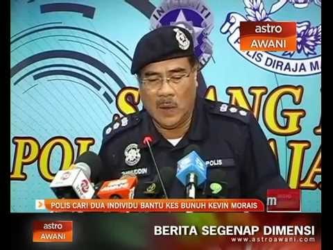 Polis cari dua individu bantu kes bunuh Anthony Kevin Morais