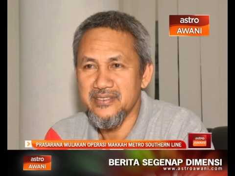 Prasarana mulakan operasi Makkah Metro Southern Line