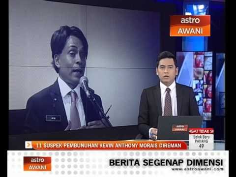 11 suspek pembunuhan Anthony Kevin Morais direman