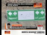 Jemaah Malaysia mula bergerak untuk Wukuf