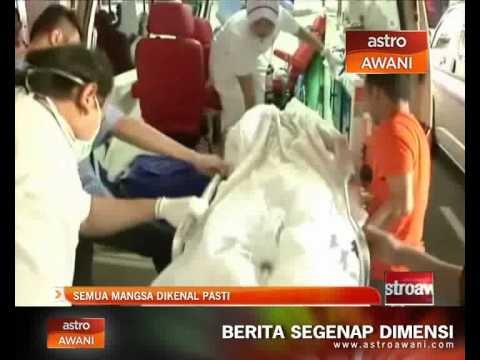 Semua mangsa letupan lombong arang dikenal pasti
