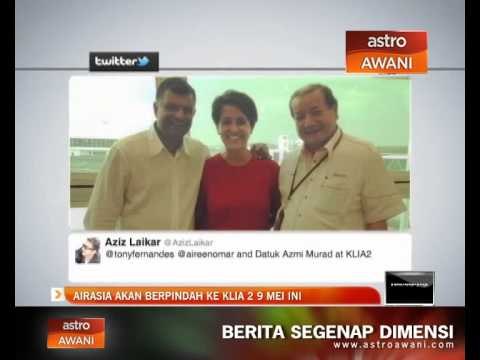 AirAsia sah akan berpindah ke KLIA2