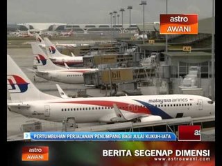 Download Video: Pertumbuhan perjalanan penumpang bagi Julai kukuh - IATA