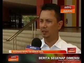 Interaksi Skype tak masuk akal