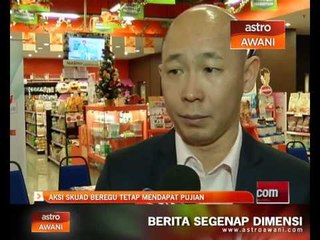 Aksi skuad beregu tetap mendapat pujian