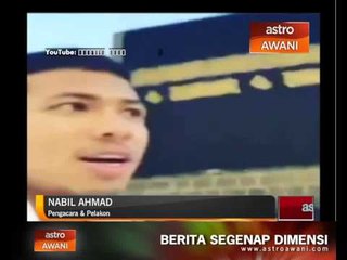 Nabil kongsi peluang melihat kiswah Kaabah ditukar