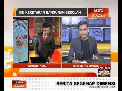 Bangunan sekolah retak: Ulasan wartawan Astro Awani