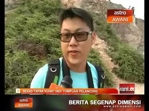 Bekas tapak kuari jadi tumpuan pelancong