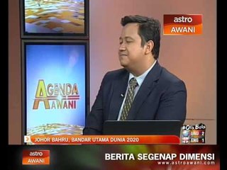 Johor Bahru, bandar utama dunia 2020
