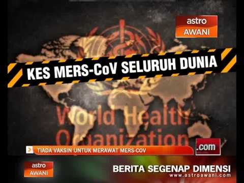 Tiada vaksin untuk merawat Mers-Cov