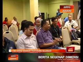 FAS jawab desakan penyokong Selangor
