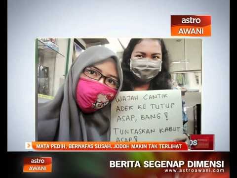 Mata pedih, bernafas susah,jodoh makin tak terlihat #kabutasap