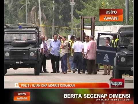 Polis: Ujian DNA Kevin Morais disahkan