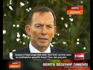 Australia gesa utamakan siasatan, akses lokasi nahas