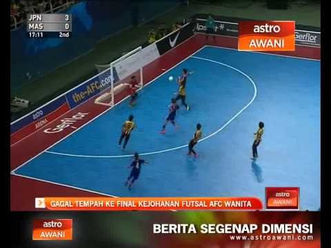 Gagal tempah ke final kejohanan Futsal AFC Wanita 2015